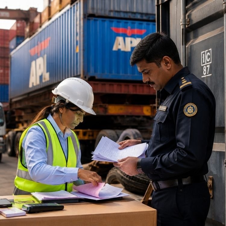 Custom clearance port operations